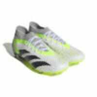 아디다스 프레데터 ACCURACY.2 FG 펌그라운드 축구화 맨즈 GZ0028 (Footwear White/Core Black/Lemon)  adidas Predator Firm Ground Soccer Cleats