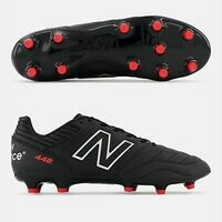 뉴발란스 442 V2 프로 FG 축구화 맨즈 MS41FBK2-D (Black/Silver)  New Balance Pro Soccer Cleats [BRM2163293]