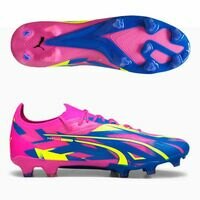 [BRM2164139] 퓨마 울트라 얼티미트 에너지 FG/AG 축구화 | 팩 맨즈 107540-01 (Luminous Pink/Ultra Blue/Yellow Alert)  PUMA Ultra Ultimate Energy Soccer Cleats Pack