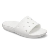 [BRM2047658] 크록스 클래식 슬리퍼 화이트 우먼스 206121-100 Womens Crocs Classic Slide White