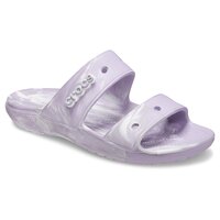 [BRM2094080] 크록스 클래식 Marbled 2 Band 슬리퍼 Lavender 멀티 우먼스 207701-5PT  Womens Crocs Classic Slide