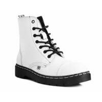 [BRM1990862] 티유케이 화이트 TUK스킨™  7 홀 Capped 토 부츠 맨즈 A9799 T.U.K. White TUKskin™ 7-Eye Toe Boot Boots