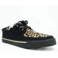 [BRM1994102] 티유케이 블랙 &amp; 레오파드 VLK Mule 스니커 스니커즈 맨즈 A9855 T.U.K. Black Leopard Sneaker Sneakers