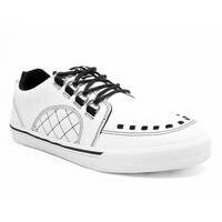 [BRM2024559] 티유케이 화이트 TUK스킨™ Quilted 인터레이스 스니커 스니커즈 맨즈 A9926  T.U.K. White TUKskin™ Interlace Sneaker Sneakers