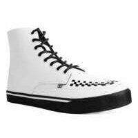[BRM2153217] 티유케이 화이트 TUK스킨™ 8Eye 스니커 부츠 스니커즈 맨즈 A3094  T.U.K. White TUKskin™ Sneaker Boot Sneakers