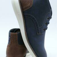 [BRM2005539] VIM 맨즈 Benson Wax 스니커 - 블루 캐주얼화  Men&#039;s Sneaker Blue