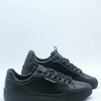 [BRM2005574] 리바이스 맨즈 레더/가죽 521 로우 탑 스니커 - 블랙 캐주얼화  LEVI&#039;S Men&#039;s Leather Low Top Sneaker Black