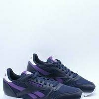 [BRM2005734] 리복 맨즈 클래식 스니커 - 네이비 Purple 캐주얼화  REEBOK Men&#039;s Classic Sneaker Navy