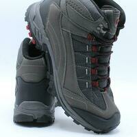 [BRM2006072] VIM 맨즈 방수 하이커 그립 부츠 - 그레이 레드  Men&#039;s Waterproof Hiker Grip Boot Grey Red