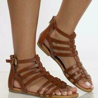 [BRM2006485] VIM 빅스EN 우먼스 Dixy 글라디에이터 샌들 - Tan  VIXEN Women&#039;s Gladiator Sandal