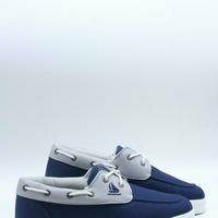 [BRM2006624] VIM 맨즈 Knot 스니커 - 네이비 그레이 캐주얼화  Men&#039;s Sneaker Navy Grey