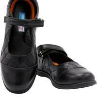 [BRM2007896] VIM 걸즈 마리 제인 Quilted Memry 폼 스쿨 슈즈 (Pre School/Grade School) - 블랙 키즈 Youth 캐주얼화  Girls Mary Jane Foam School Shoes Black