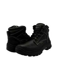 [BRM2030402] 스케쳐스 맨즈 Tarlac 스틸 토 작업 부츠 - 블랙  SKECHERS Men&#039;s Steel Toe Work Boot Black