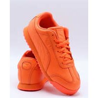 [BRM2083272] 퓨마 로마 랩 스니커 (Pre School) - Orange 키즈 Youth  PUMA Roma Wrap Sneaker