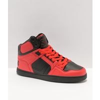 [BRM1979574] 오시리스 NYC 83 블랙 &amp; 레드 스케이트보드화  340639 캐주얼화  Osiris Black Red Skate Shoes