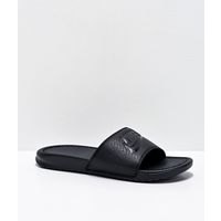[BRM1979720] 나이키 베네시 JDI 블랙 슬리퍼 샌들  330416 캐주얼화  Nike Benassi Black Slide Sandals
