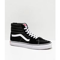 [BRM1980587] 반스 Sk8-하이 블랙 &amp; 화이트 스케이트보드화  211092 캐주얼화  Vans Sk8-Hi Black White Skate Shoes