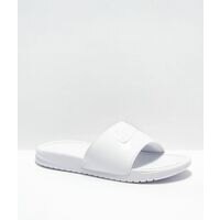 [BRM2021419] 나이키 베네시 JDI 화이트 &amp; 슬리퍼 샌들  340460 캐주얼화  Nike Benassi White Slide Sandals
