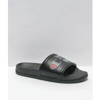 [BRM2027091] 챔피언 CS Squish 블랙 슬리퍼 샌들  341165 캐주얼화  Champion Black Slide Sandals