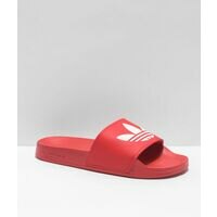 [BRM2030386] 아디다스 맨즈 아딜렛 라이트 레드 슬리퍼 샌들  324014 캐주얼화  adidas Mens Adilette Lite Red Slide Sandals