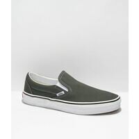 [BRM2044411] 반스 슬립온 Char콜 &amp; 화이트 스케이트보드화  356883 캐주얼화  Vans Slip-On Charcoal White Skate Shoes