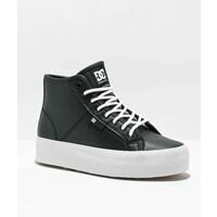 [BRM2165274] 디씨 Manual Winterized 블랙 &amp; 화이트 플랫폼 슈즈  358364  DC Black White Platform Shoes